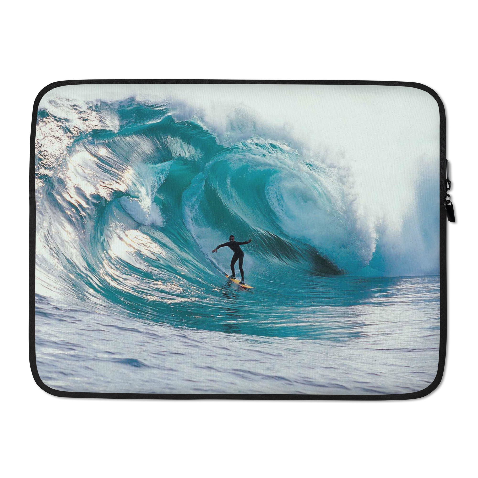 Laptop Sleeve With Surf Man - Image 2